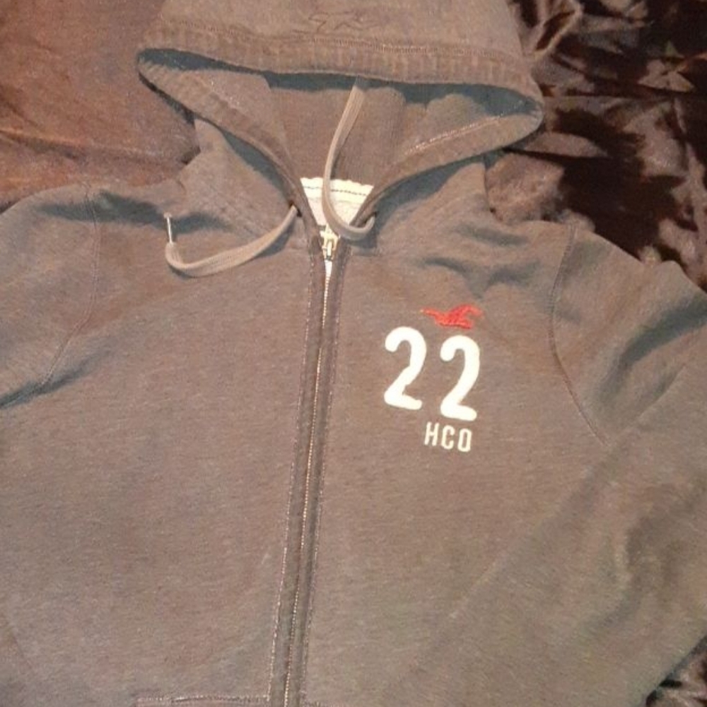 Hollister zip up jacket